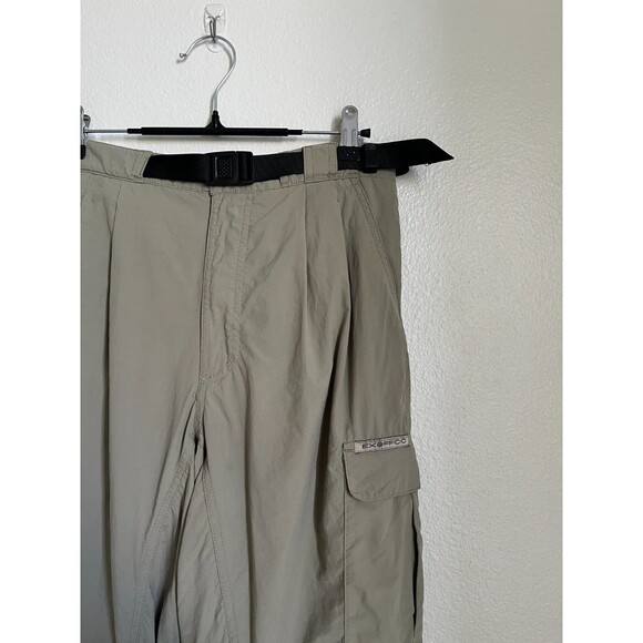 ExOfficio Men's Hiking Pants in Khaki Beige Size SMALL - Picture 2 of 5